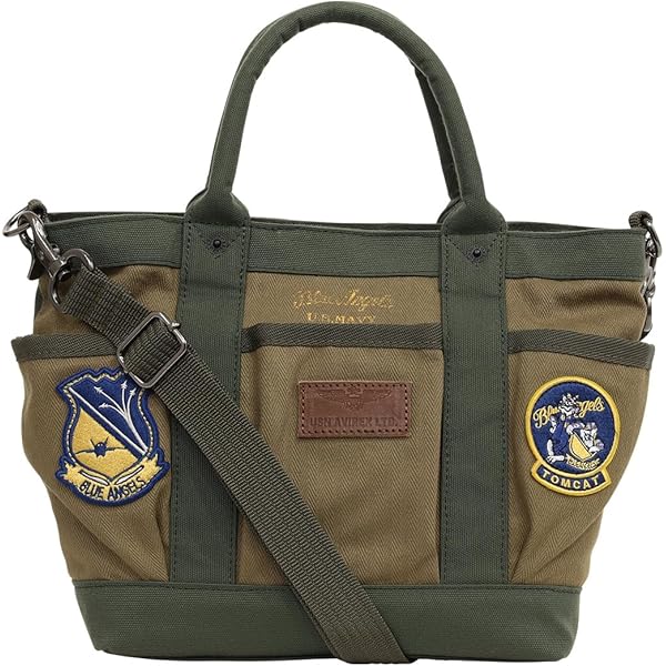 AVIREX トートバッグ　コマーシャルロゴ　2way レザー　本革 AVIREX アビレックス トートバッグ 本革 2WAY TOTE ブルト